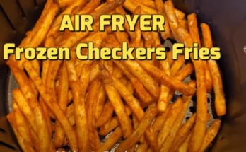 How to cook checkers fries in air fryers, step by steo guide, Ingredient, instructions, Frequently asked questions related to checkers fries in air fryer,